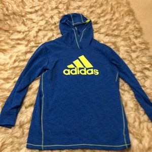 Adidas lightweight dry fit hoodie